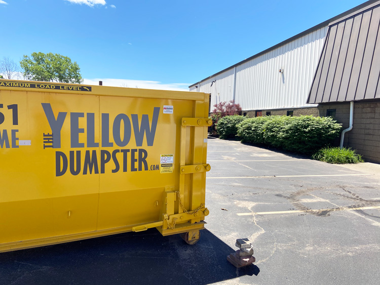 Yellow Dumpster rentals